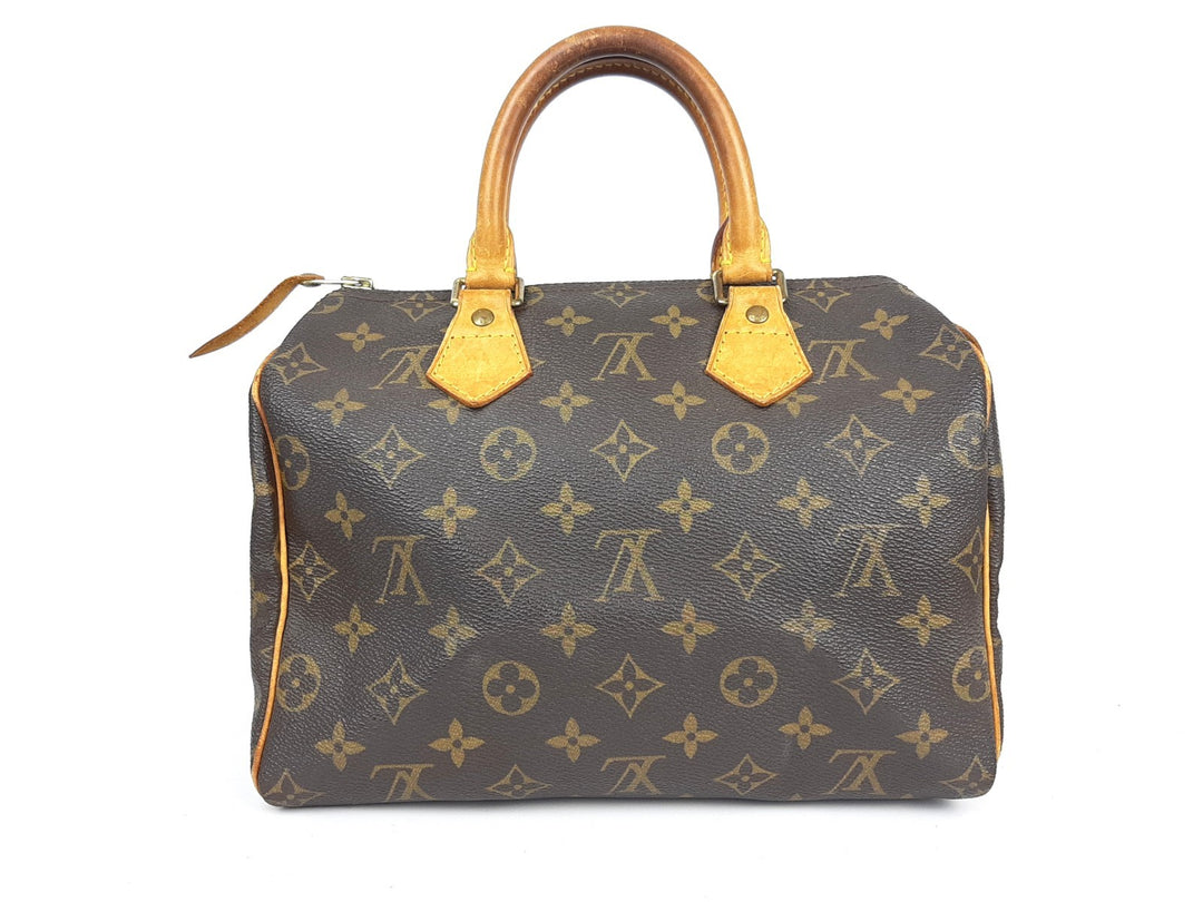 Louis Vuitton Monogram Speedy 25 M41528 Boston Bag Hand Bag SP00742