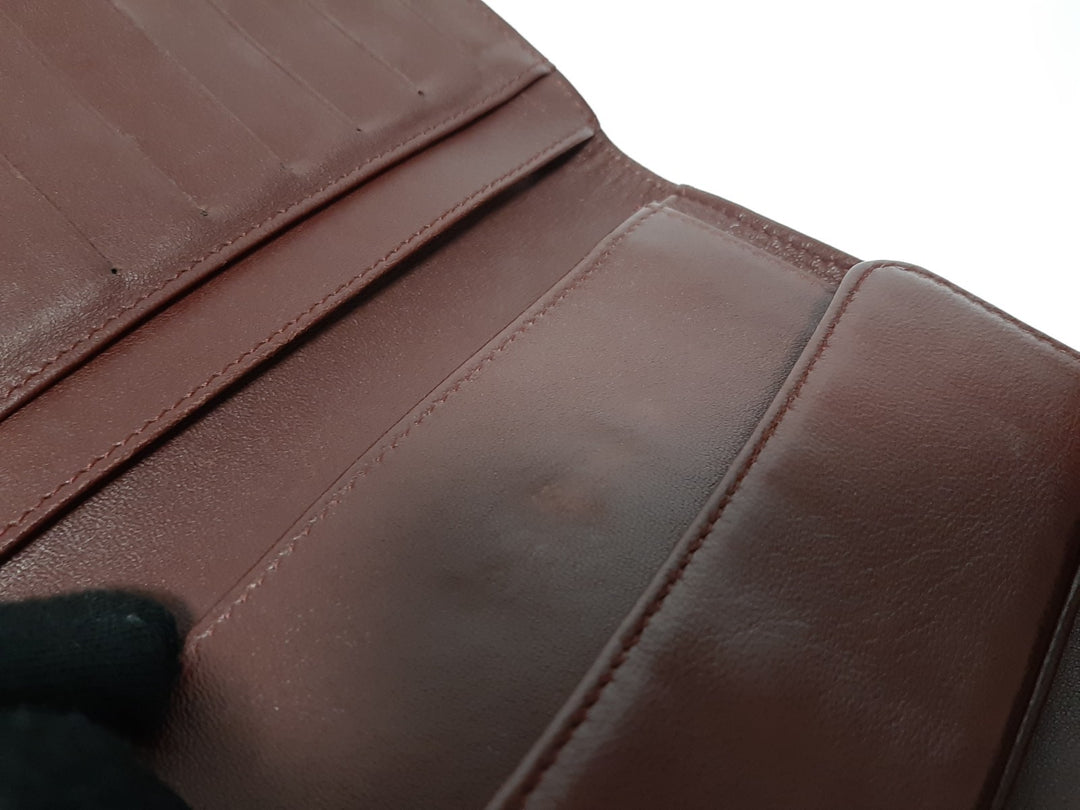 CHANEL Matelasse Long Wallet Leather Black With Box Guarantee Card10