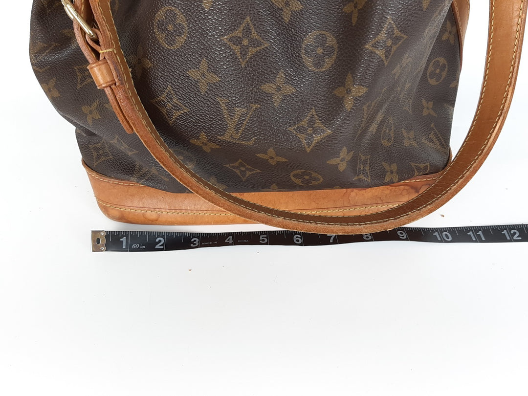 Louis Vuitton Monogram Noe GM Shoulder Bag Hand Bag Brown M42224 AR14