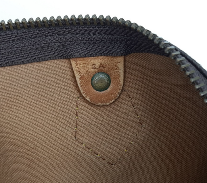 Louis Vuitton LV Hand Bag Speedy 35 M41524 Brown Monogram SA63216