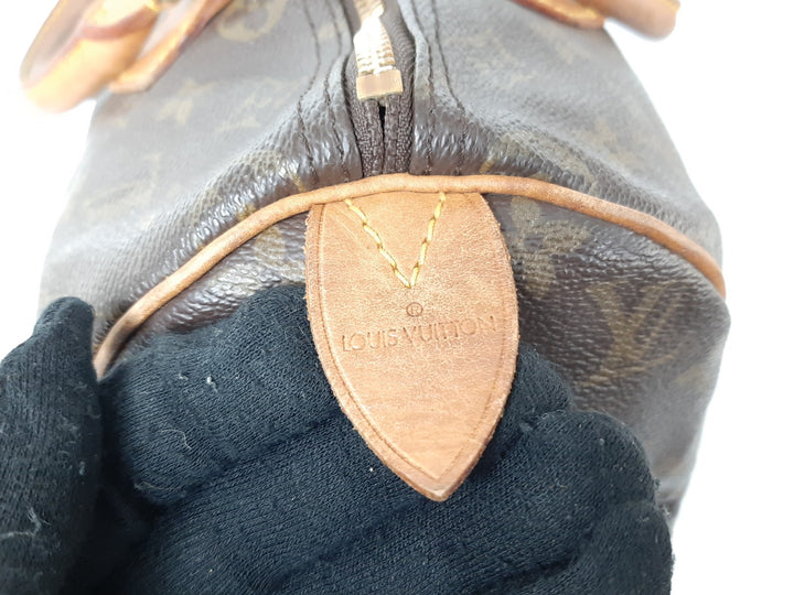 Louis Vuitton Monogram Speedy 30 M41526 Boston Bag Hand Bag VI19105