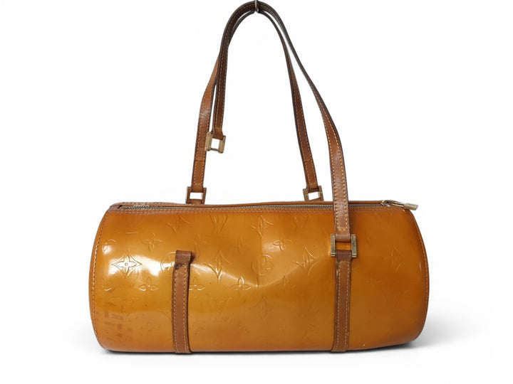 Louis Vuitton Vernis Bedford Hand Bag M91006 Vernis Monogram Yellow0