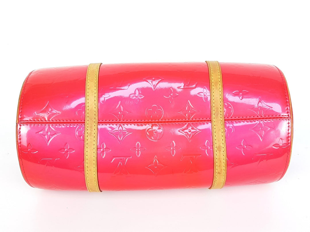 Louis Vuitton Vernis Bedford Hand Bag M9133F Vernis Monogram Pink VI10122