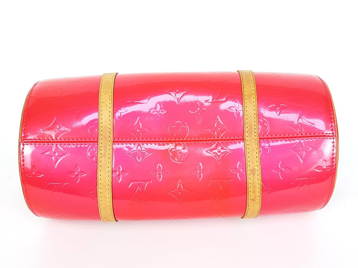 Louis Vuitton Vernis Bedford Hand Bag M9133F Vernis Monogram Pink VI10122