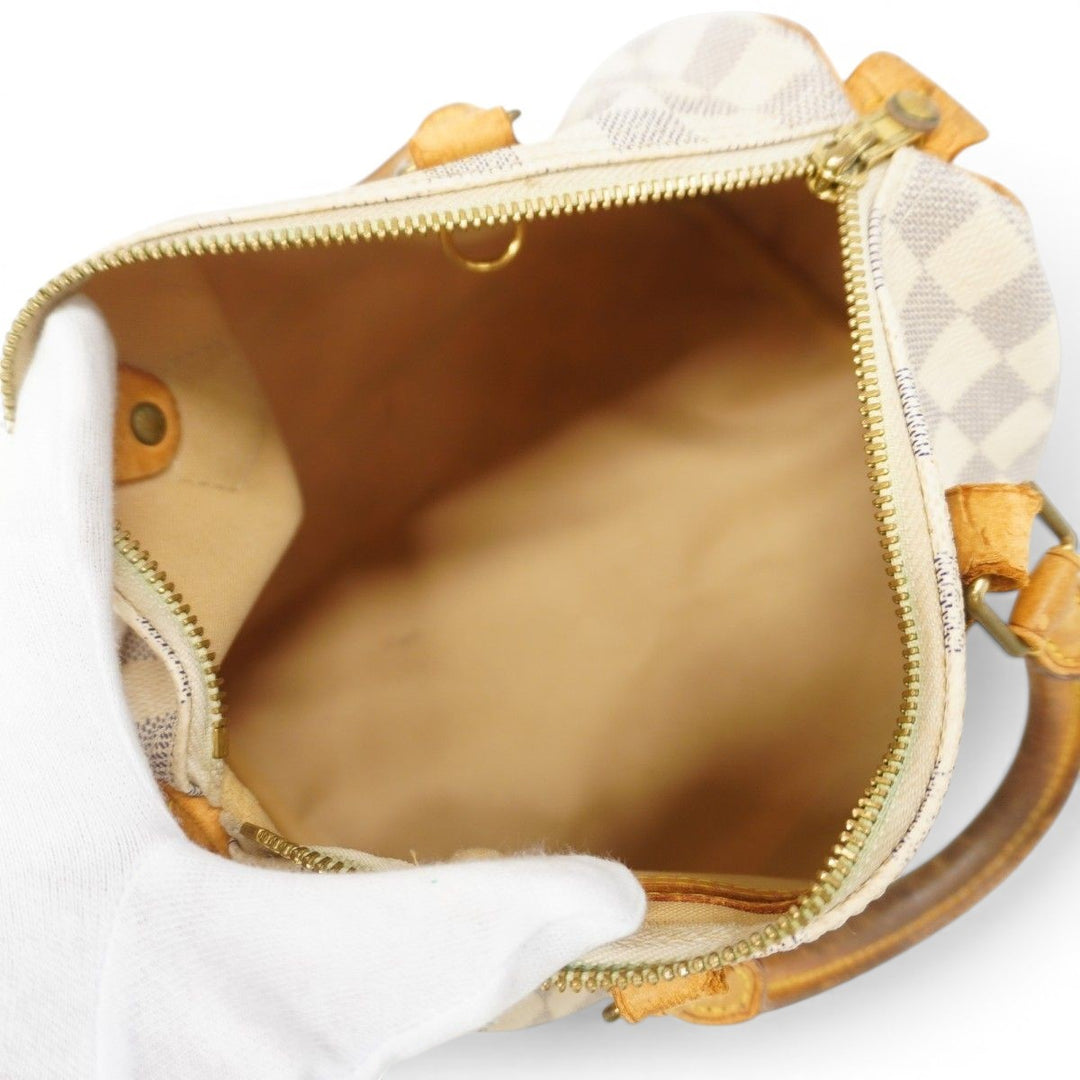 Louis Vuitton Damier Azur Speedy 25 Hand Boston Bag N41534 SP10188