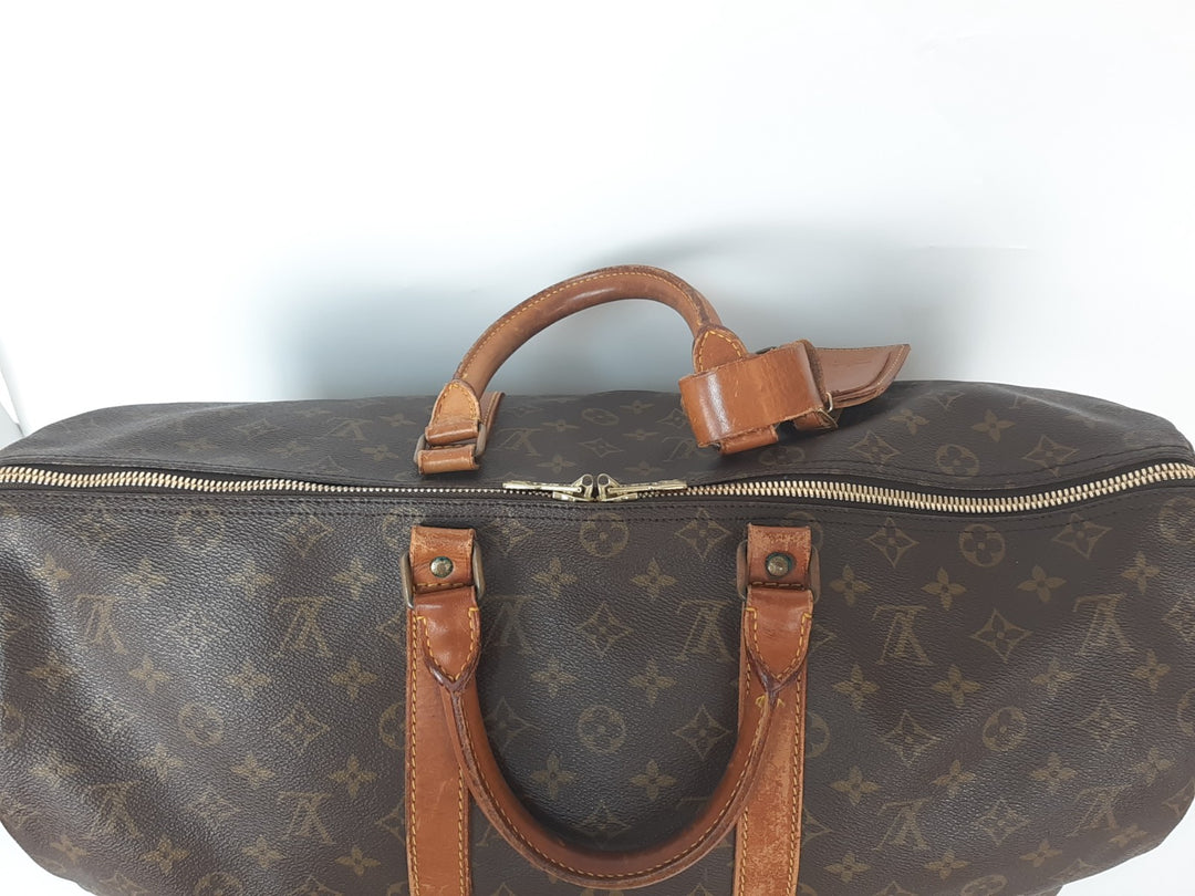 Louis Vuitton Monogram Keepall 50 M41426 Boston Bag SD824 Authentic8