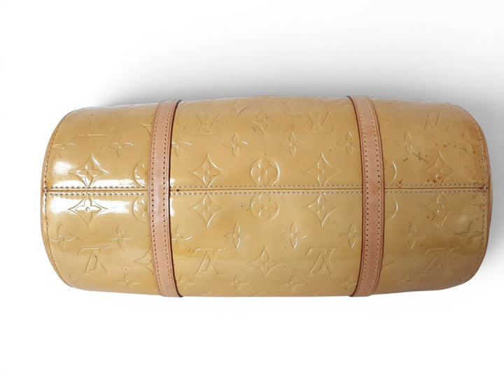 Louis Vuitton Vernis Bedford Hand Bag M91006 Vernis Monogram Yellow Louis VI19199