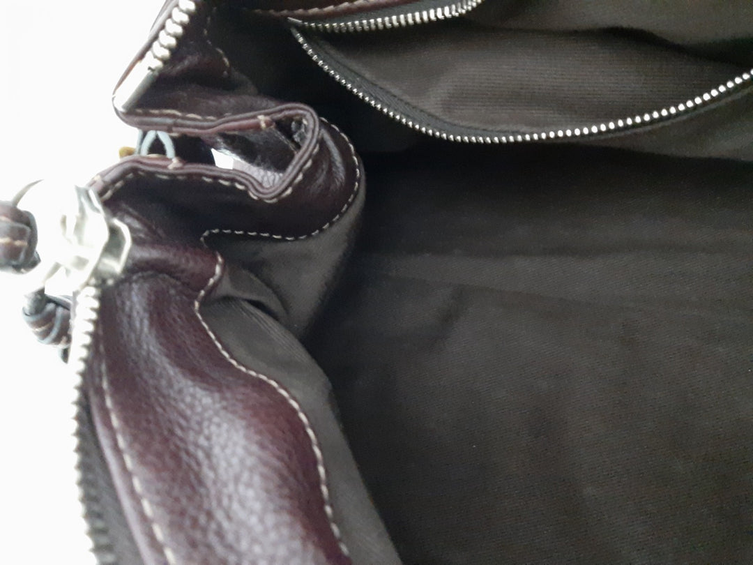 Chloe Paddington Brown Glod Padlock Key Women's Hand Shoulder Bag13