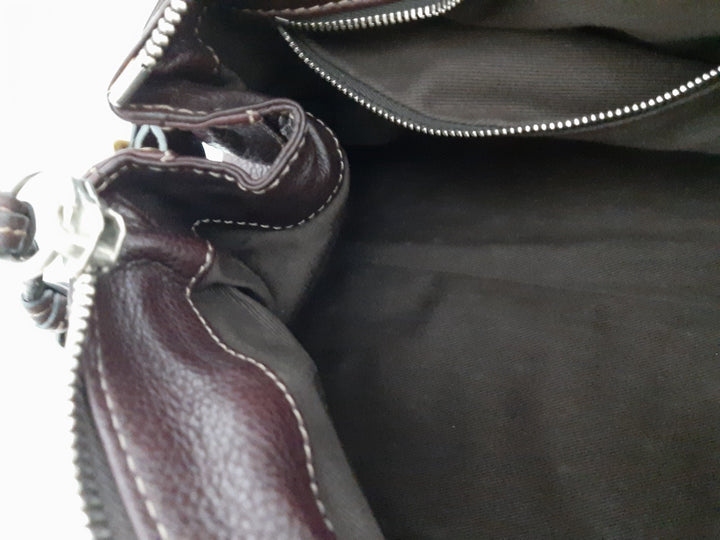 Chloe Paddington Brown Glod Padlock Key Women's Hand Shoulder Bag13