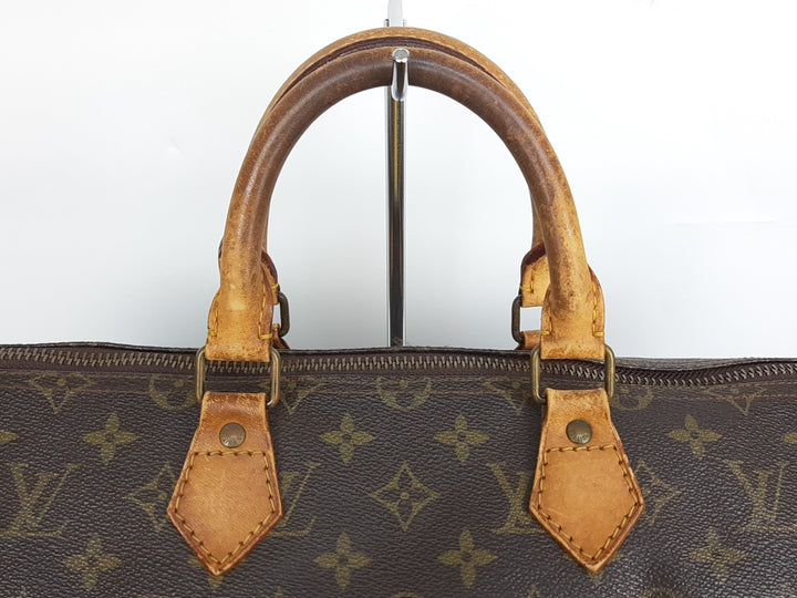 Louis Vuitton LV Hand Bag Speedy 35 M41524 Brown Monogram SA6322