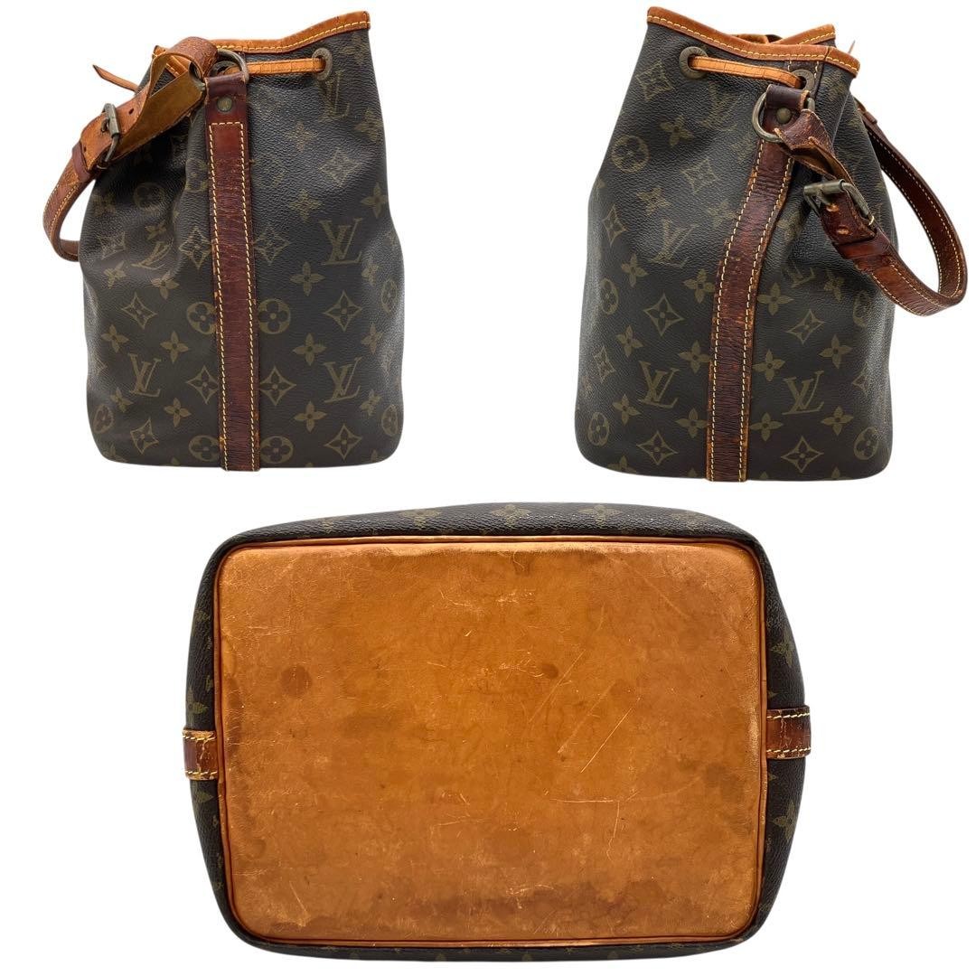 Louis Vuitton Petit Noe M42226 LV Shoulder Bag Brown Monogram PVC Women's3