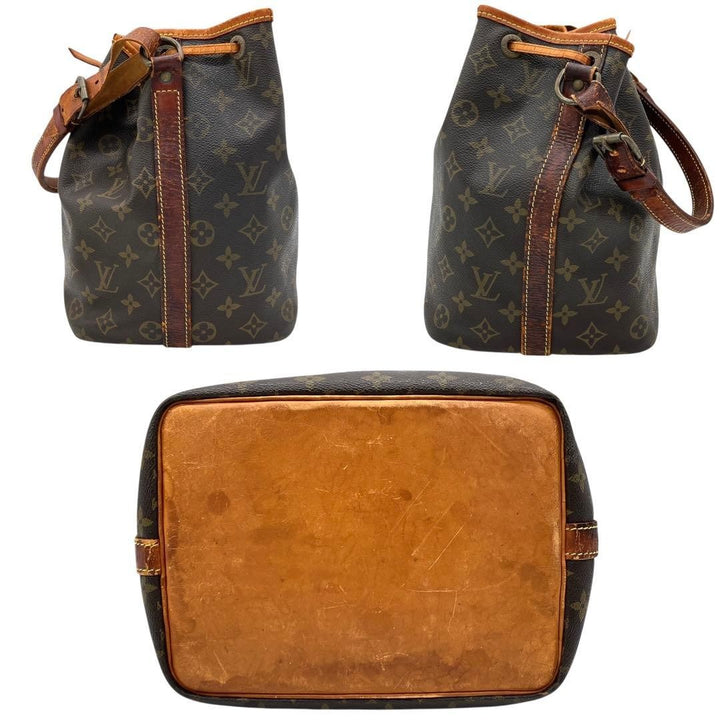 Louis Vuitton Petit Noe M42226 LV Shoulder Bag Brown Monogram PVC Women's3