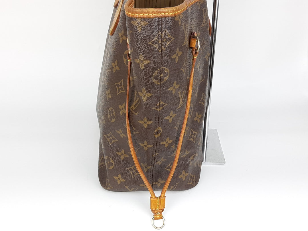 Louis Vuitton Monogram Neverfull MM M40156 Shoulder Bag Brown AR10988