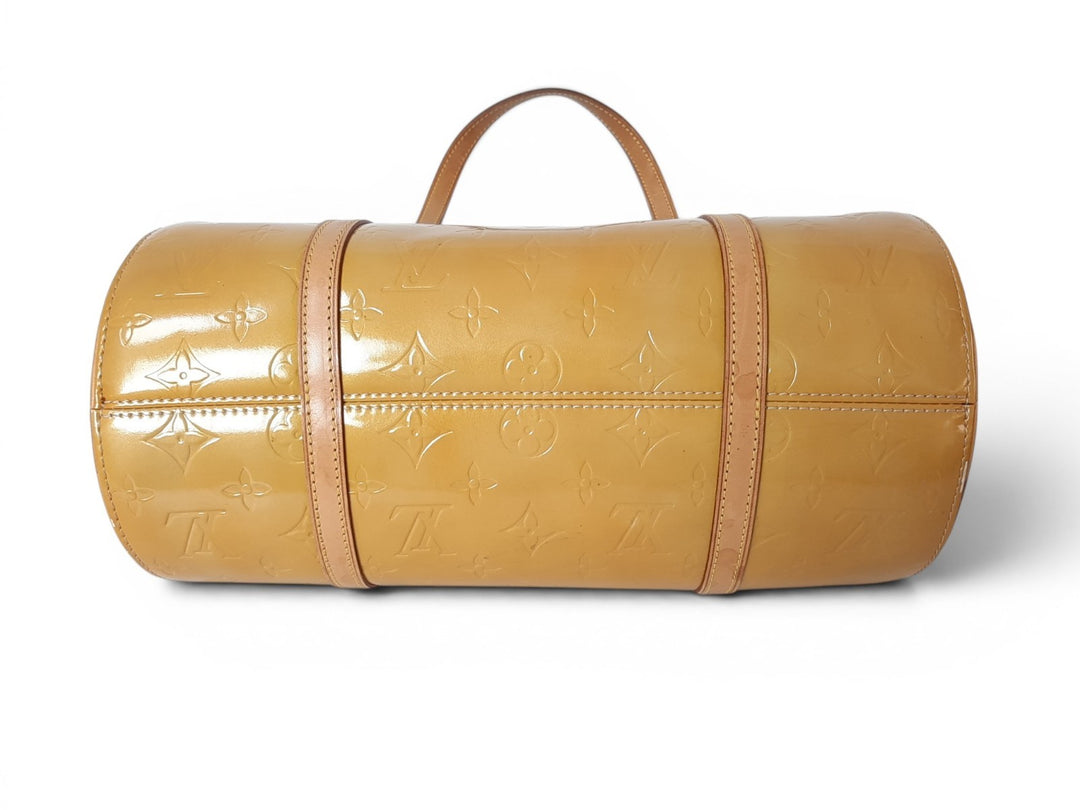 Louis Vuitton Vernis Bedford Hand Bag M91006 Vernis Monogram Yellow Louis VI19185