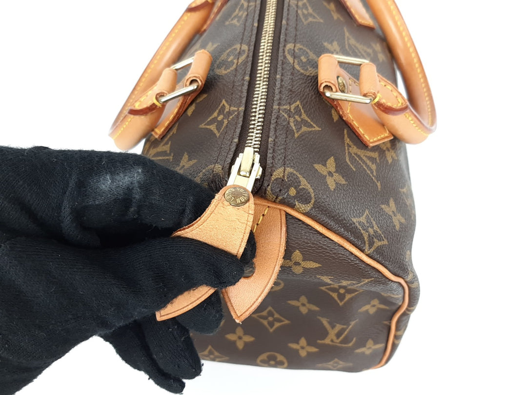Louis Vuitton Monogram Speedy 25 M41528 Boston Bag Hand Bag SP09194