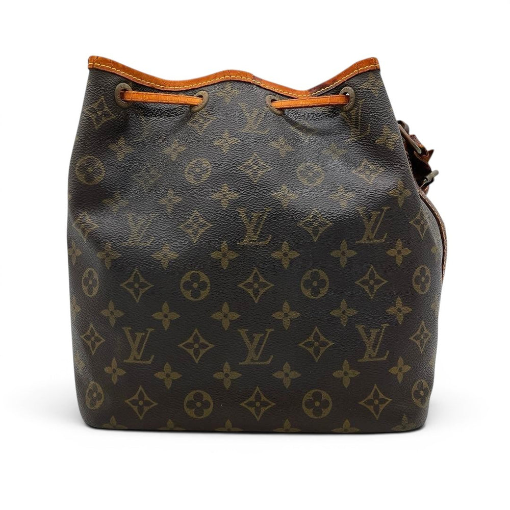 Louis Vuitton Petit Noe M42226 LV Shoulder Bag Brown Monogram PVC Women's1