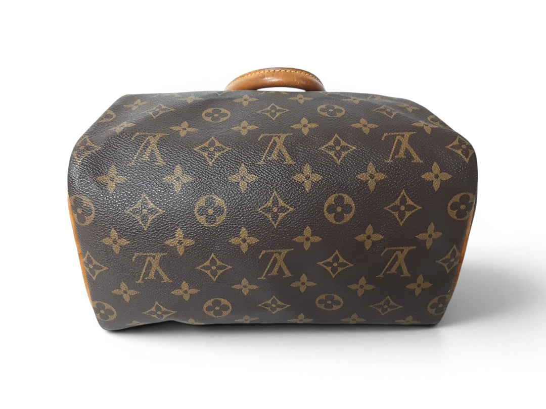 Louis Vuitton Monogram Speedy 25 M41528 Boston Bag Hand Bag TH09578