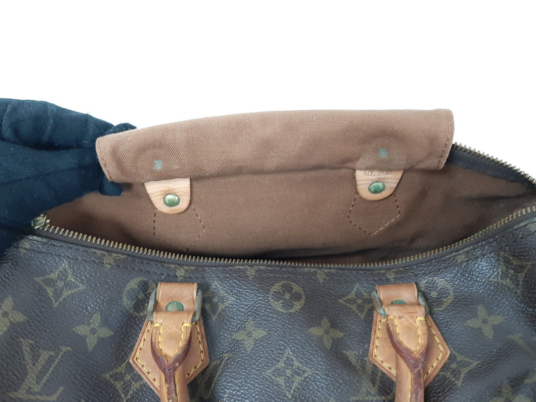 Louis Vuitton Monogram Speedy 30 M41526 Boston Bag Hand Bag VI191010