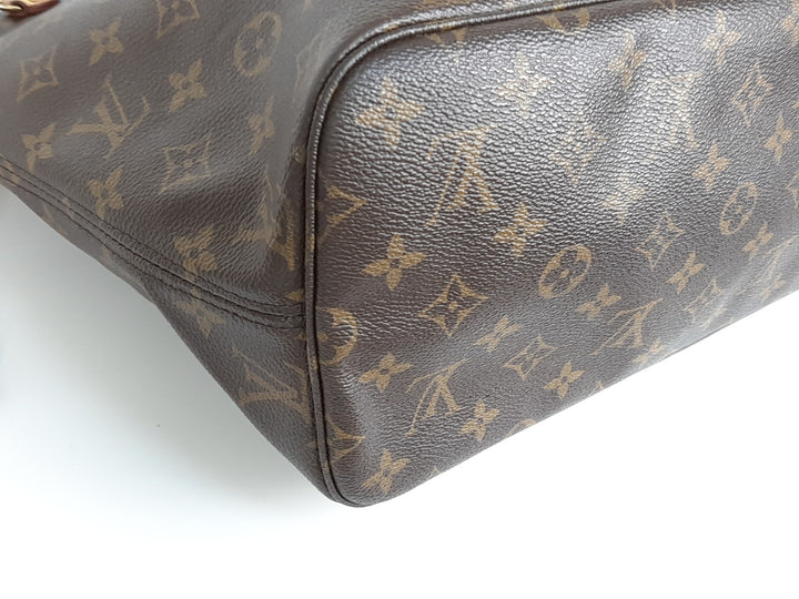 Louis Vuitton Monogram Neverfull MM M40156 Shoulder Bag Brown AR109810