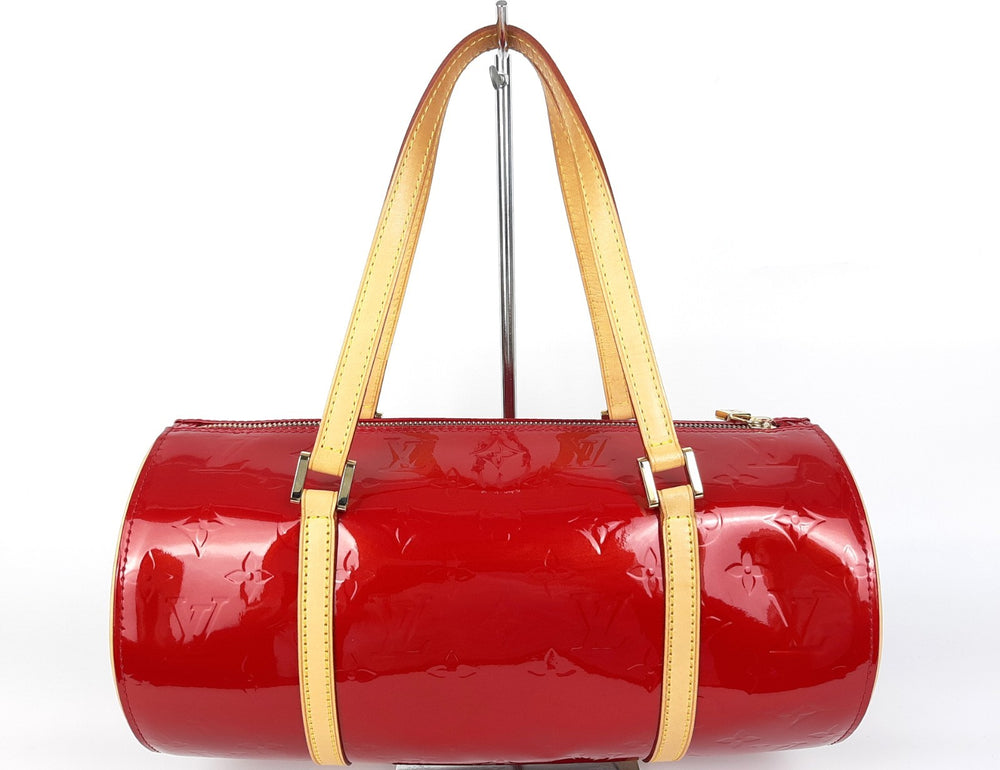 Louis Vuitton Vernis Bedford Hand Bag M9133F Vernis Monogram Pink VI00961