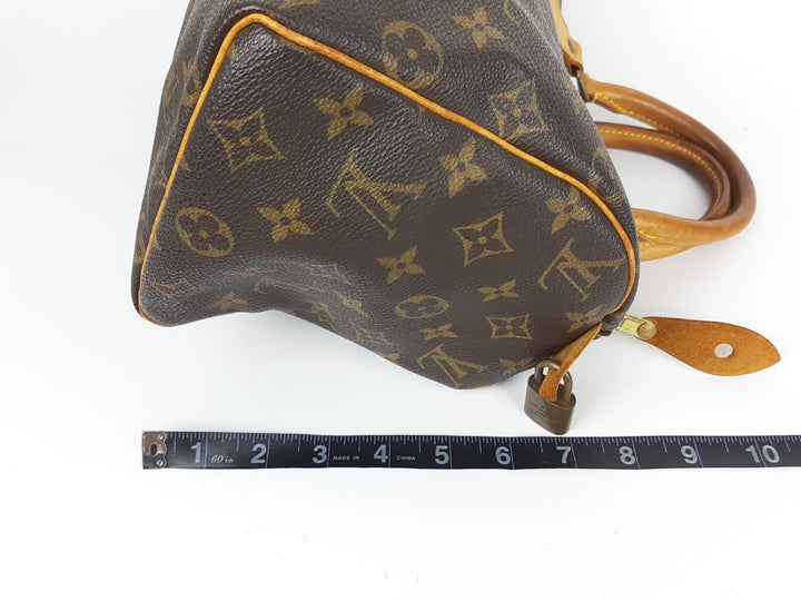 Louis Vuitton Monogram Speedy 25 M41528 Boston Bag Hand Bag SP007416