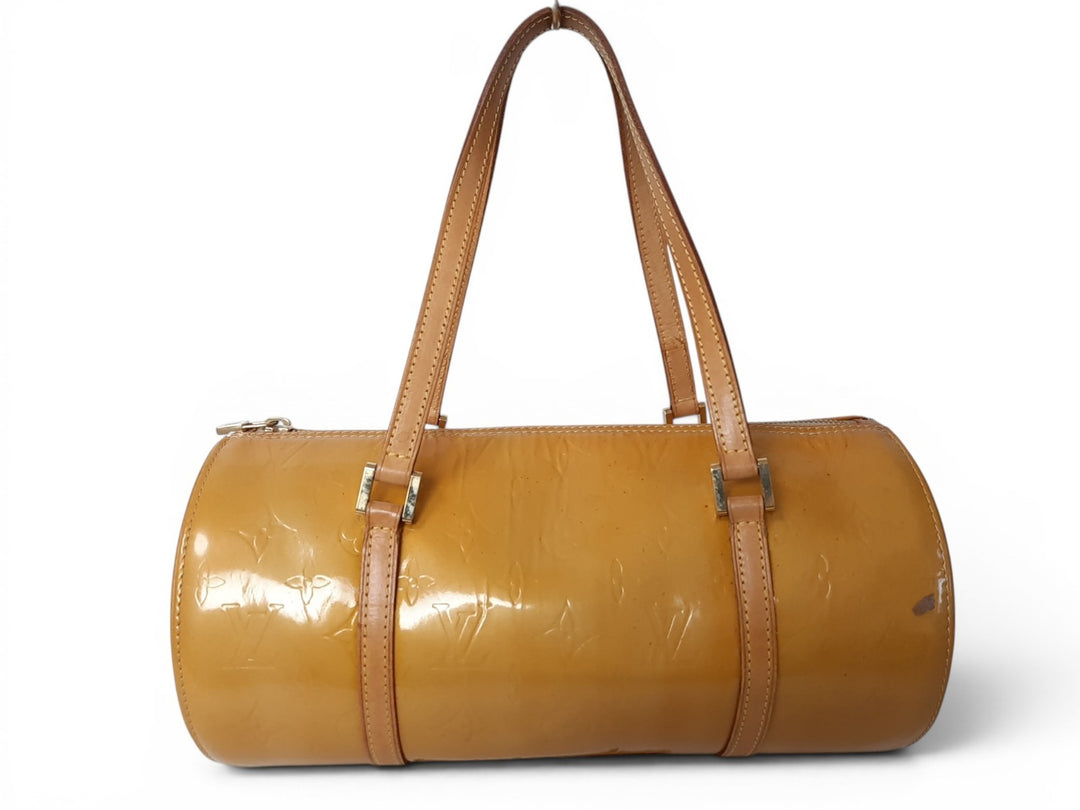 Louis Vuitton Vernis Bedford Hand Bag M91006 Vernis Monogram Yellow Louis VI19180