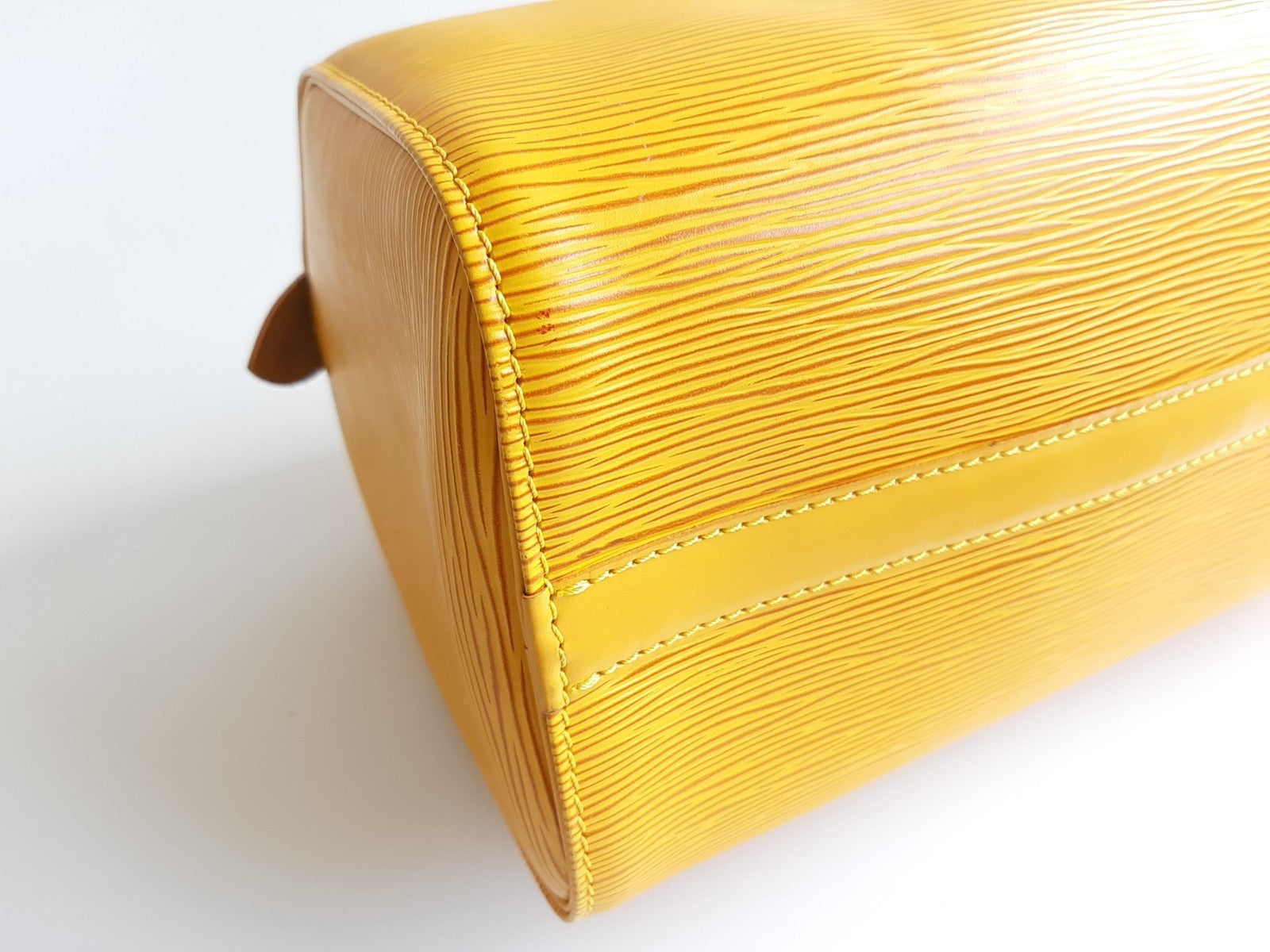 Louis Vuitton Handbag Speedy 25 Epi Leather M43019 Yellow Boston