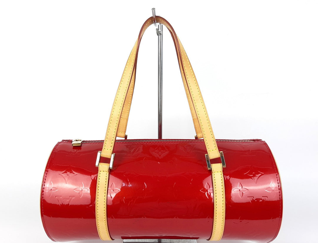 Louis Vuitton Vernis Bedford Hand Bag M9133F Vernis Monogram Pink VI00960
