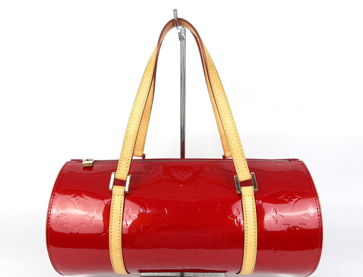 Louis Vuitton Vernis Bedford Hand Bag M9133F Vernis Monogram Pink VI00960
