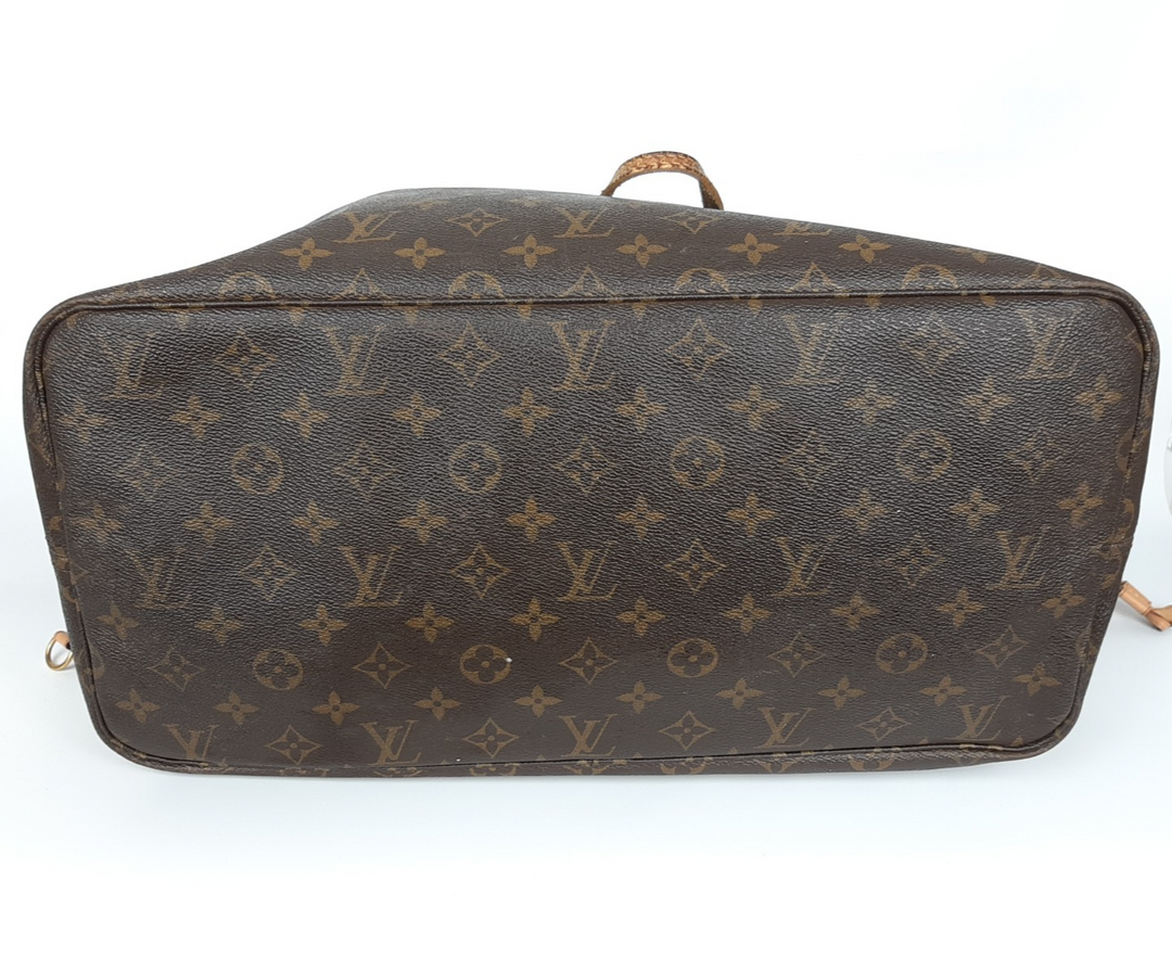 Louis Vuitton Monogram Neverfull GM M40157 Tote Hand Bag LV Auth FL41819