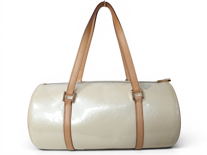 Louis Vuitton Vernis Bedford Hand Bag M91006 Vernis Monogram Yellow VI00951