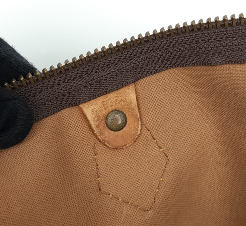 Louis Vuitton LV Hand Bag Speedy 35 M41524 Brown Monogram SA63217