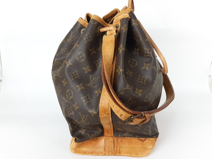 Louis Vuitton Monogram Noe Shoulder Bag Hand Bag Brown M42224 A289835