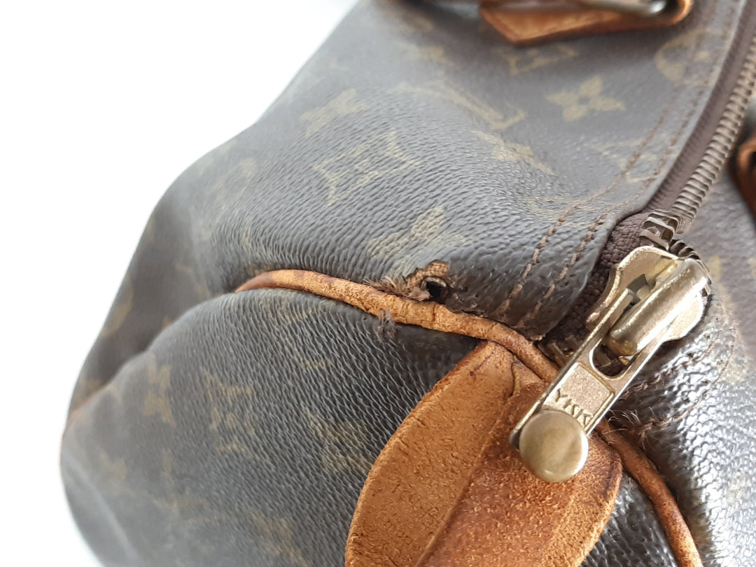 Louis Vuitton LV Hand Bag Speedy 35 M41524 Brown Monogram SA63211