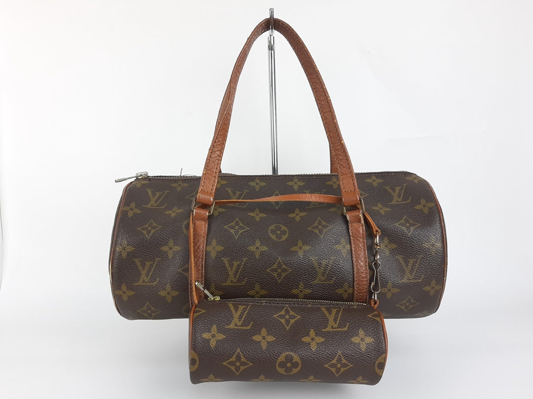 Louis Vuitton Monogram Papillon 30 M51365 Handbag Brown Women's0