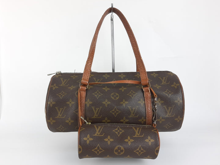 Louis Vuitton Monogram Papillon 30 M51365 Handbag Brown Women's0