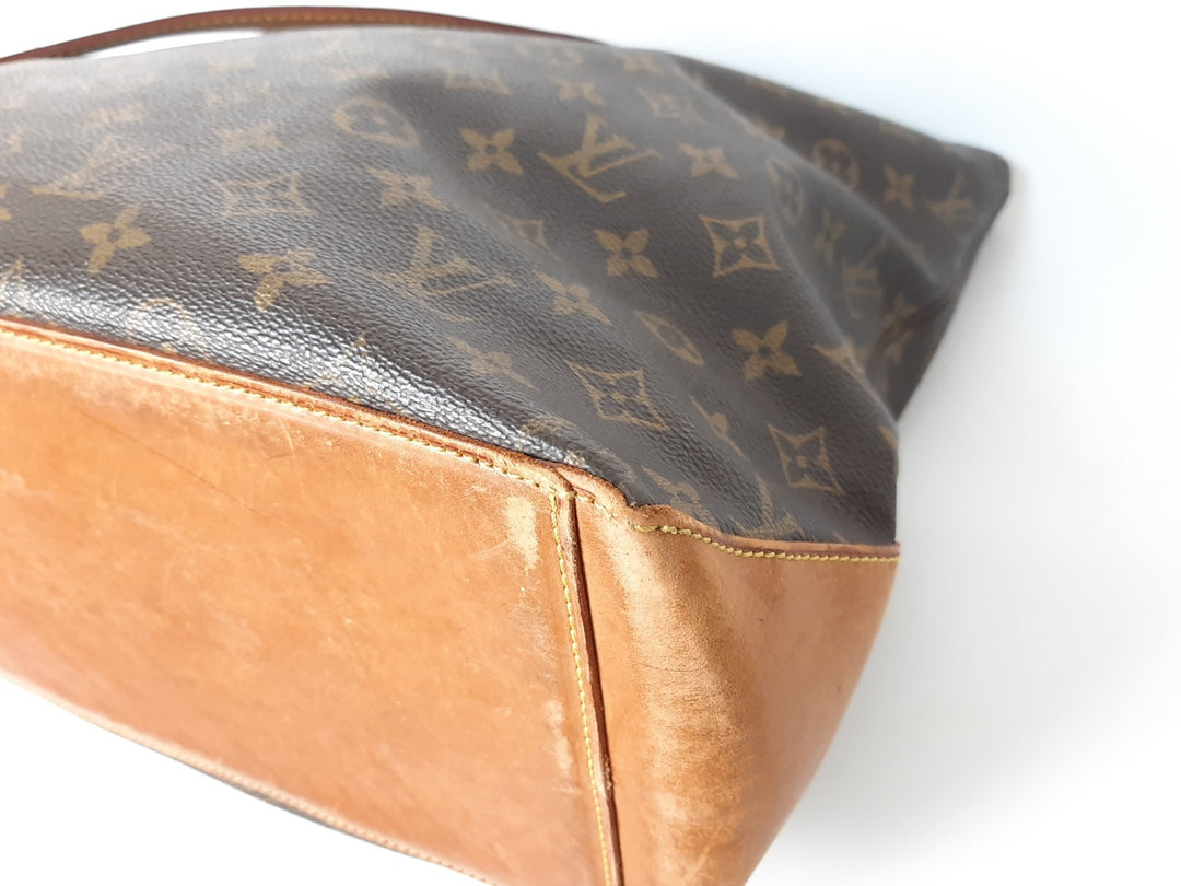 Louis Vuitton Cabas M51151 Monogram Canvas Brown Shoulder Bag AR09399