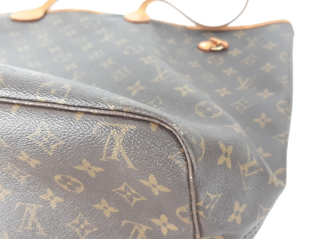 Louis Vuitton Monogram Neverfull GM M40157 Tote Hand Bag LV Auth TH400711