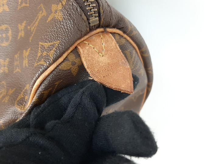 Louis Vuitton Monogram Speedy 40 M41522 Boston Hand Bag SA Padlock NO key7