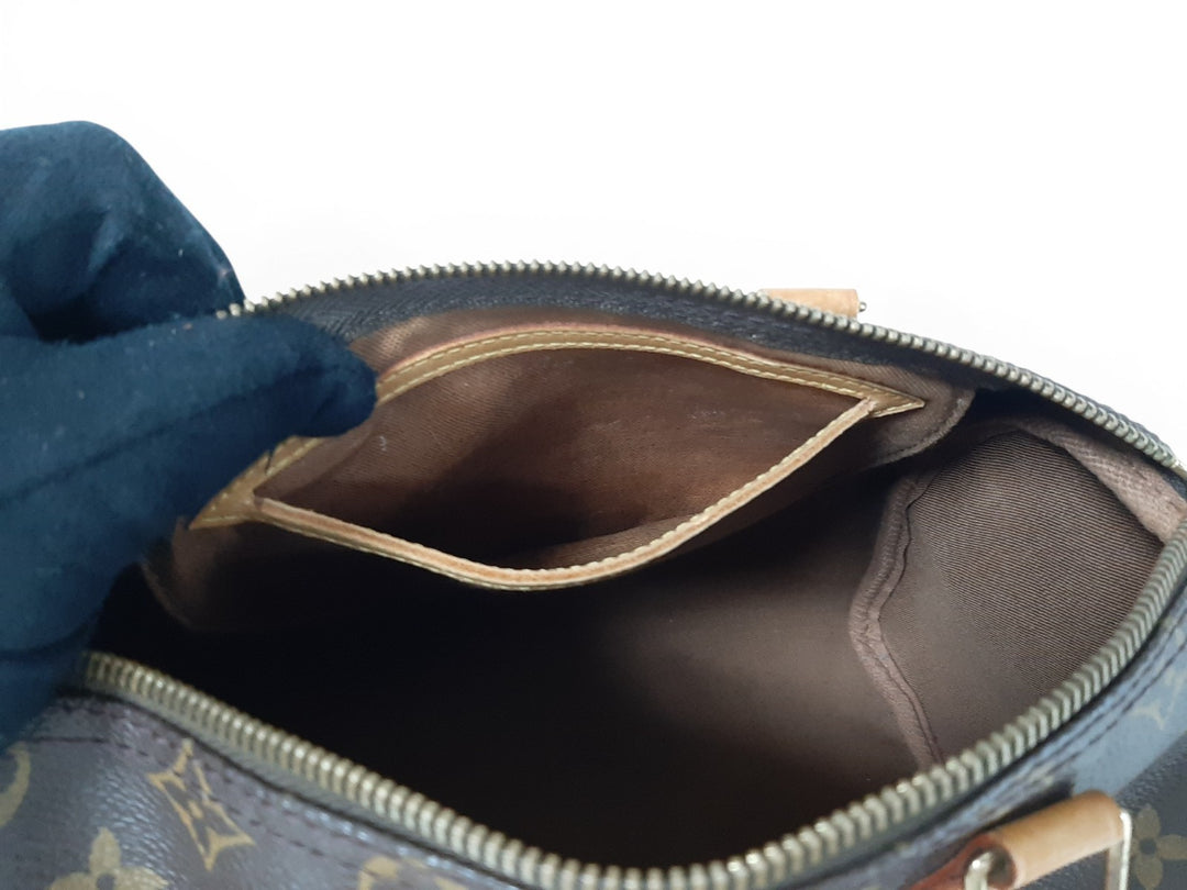 Louis Vuitton Monogram Speedy 25 M41528 Boston Bag Hand Bag TH095710