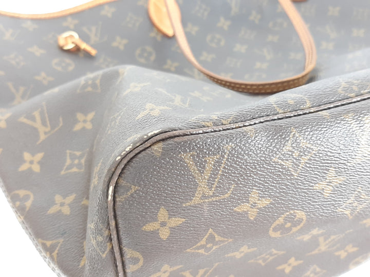 Louis Vuitton Monogram Neverfull GM M40157 Tote Hand Bag LV Auth TH400710