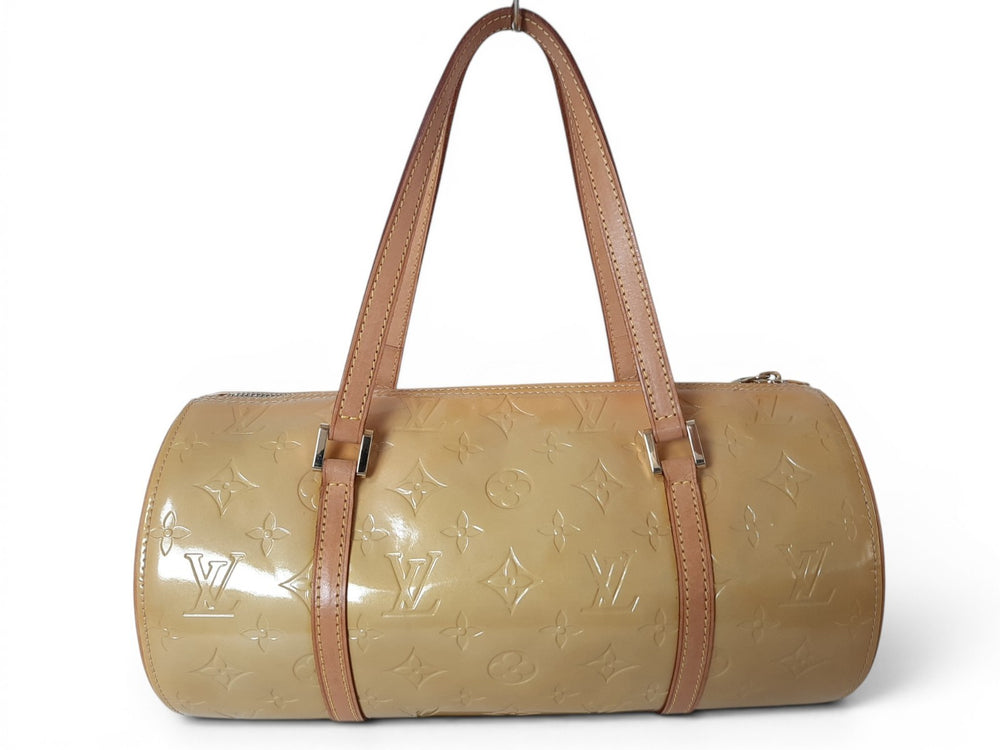 Louis Vuitton Vernis Bedford Hand Bag M91006 Vernis Monogram Yellow Louis VI19091