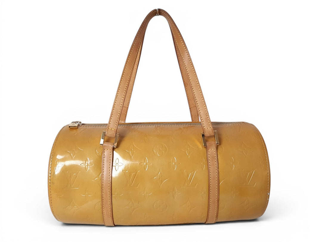 Louis Vuitton Vernis Bedford Hand Bag M91006 Vernis Monogram Yellow Louis VI19180