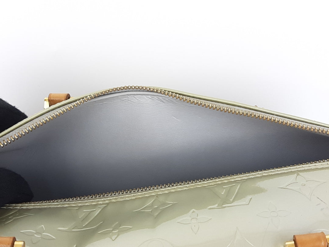 Louis Vuitton Vernis Bedford Hand Bag Vernis Monogram M91331 VI0051 Gray Green10