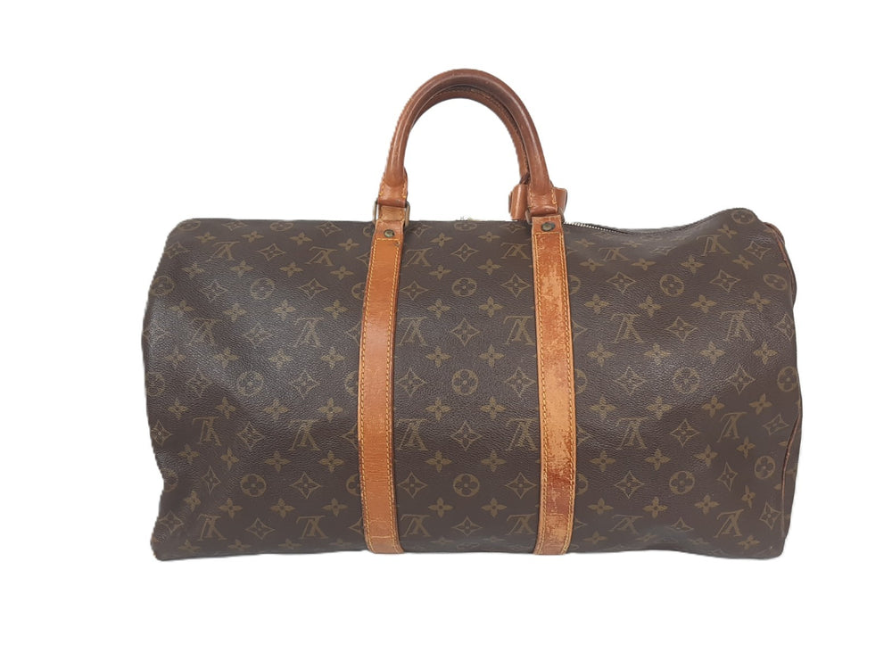 Louis Vuitton Monogram Keepall 50 M41426 Boston Bag SD824 Authentic1