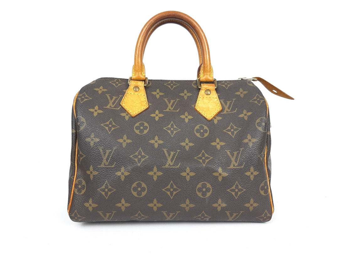 Louis Vuitton Monogram Speedy 25 M41528 Boston Bag Hand Bag SP00741
