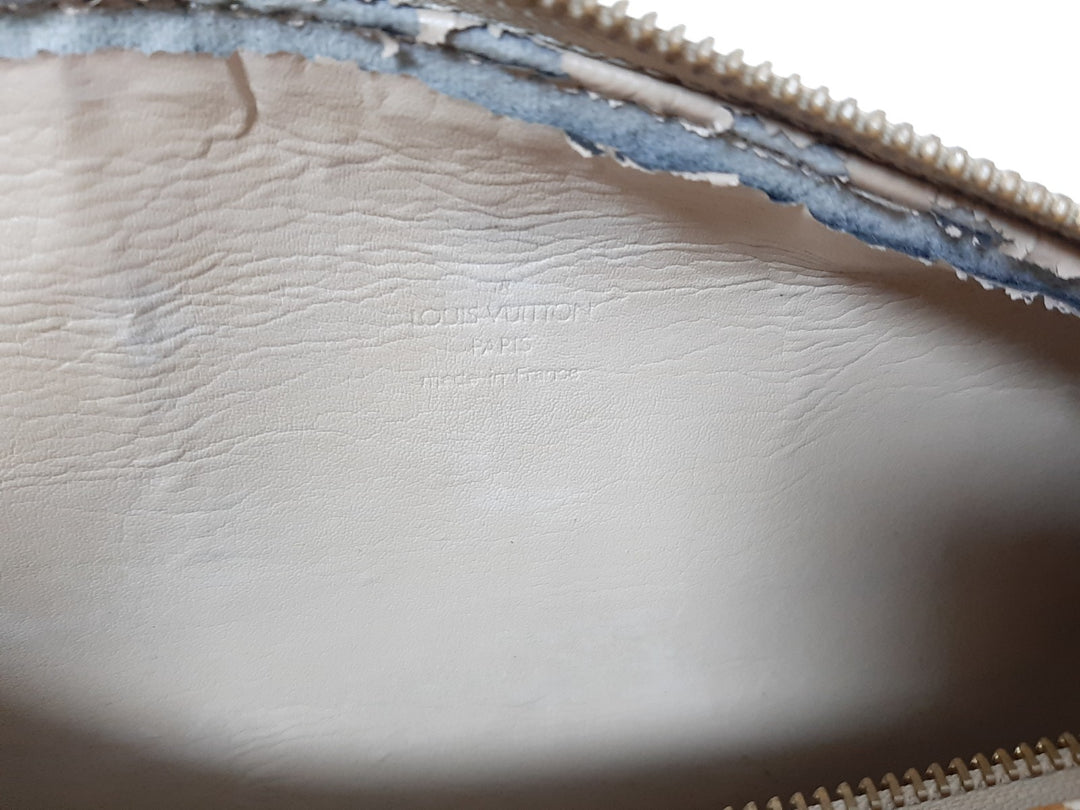 Louis Vuitton Vernis Bedford Hand Bag M91006 Vernis Monogram Yellow VI091913