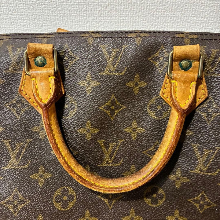Louis Vuitton Speedy 40 Travel Hand Bag Monogram Leather Brown M41106 SP09426