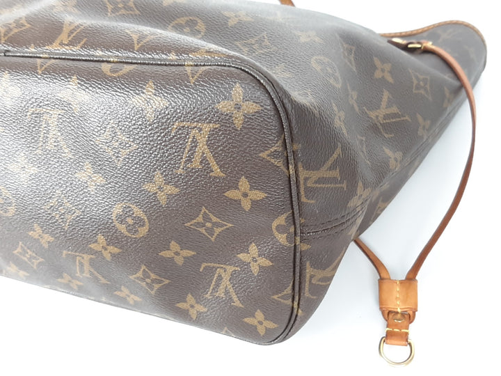 Louis Vuitton Monogram Neverfull MM M40156 Shoulder Bag Brown AR109811