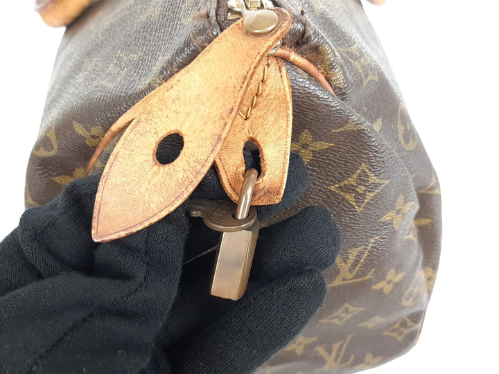 Louis Vuitton LV Hand Bag Speedy 35 M41524 Brown Monogram SA6325